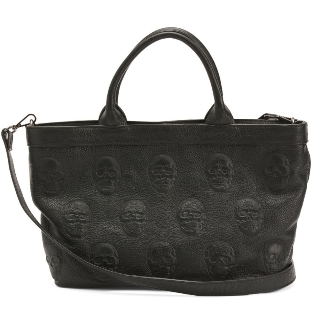 NEW IO Pelle Skull Handbag